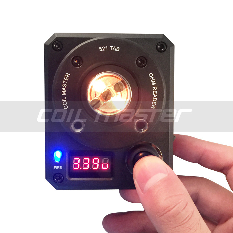 Coil Master 521 Tab tab coil ohmmetro 0,01-9,99 ohm