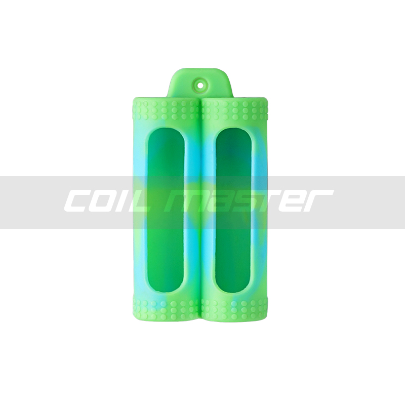 Coil Master custodia silicone batterie 18650 doppia