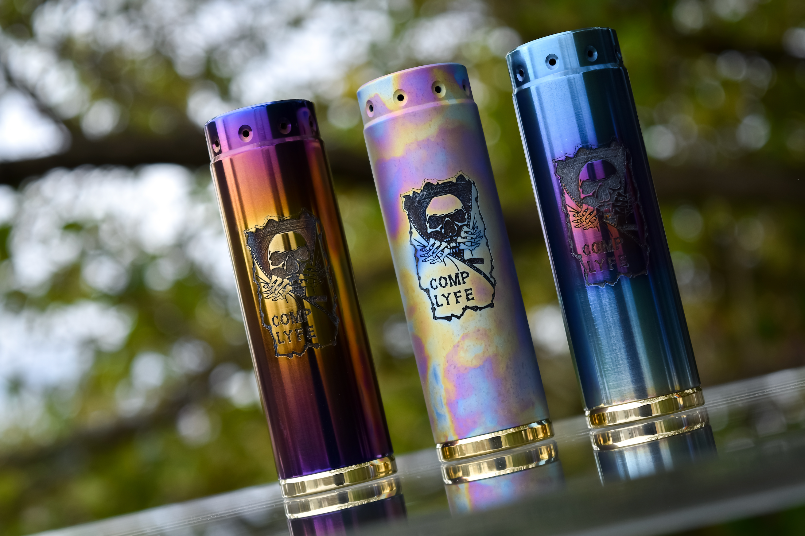 Comp Lyfe HK tubo meccanico ottone Mohegan 21700 solo tubo