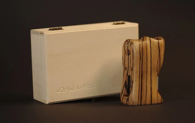 KHW DNA60 Squonker legno zebrano australiano