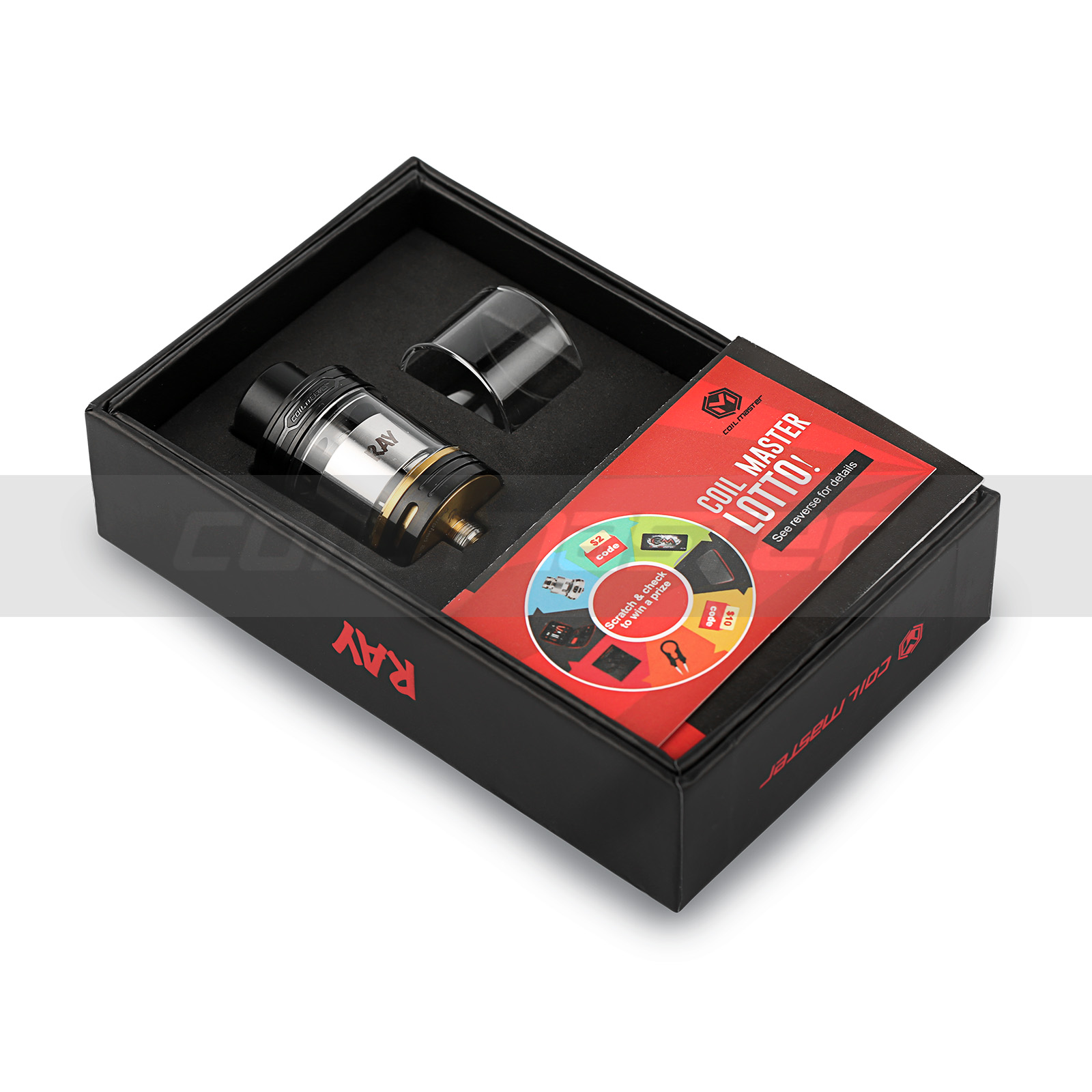 Coil Master Ray RTA atomizzatore 2ml dual coil