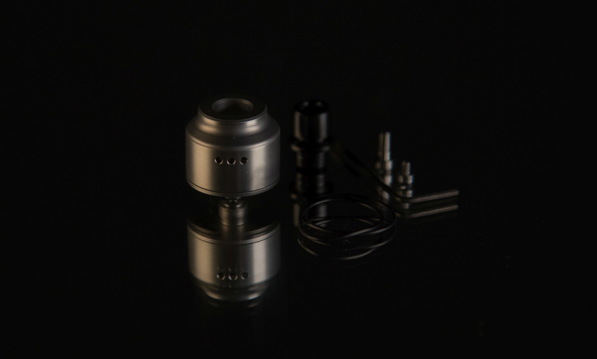 Jorda B RDA 22mm atomizzatore dripper MTL acciaio