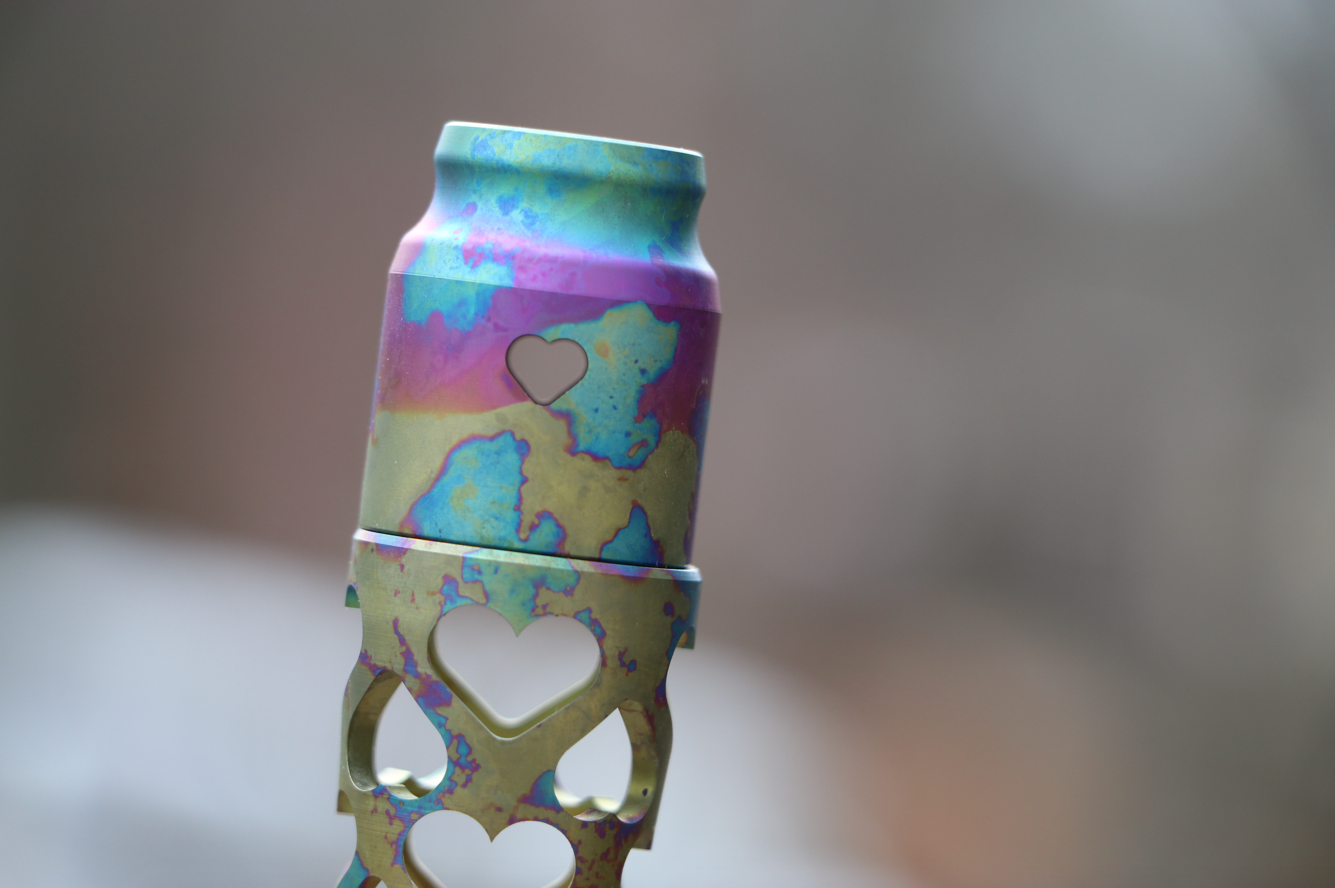 Comp Lyfe McLovin tubo titanio 18650 solo tubo raw