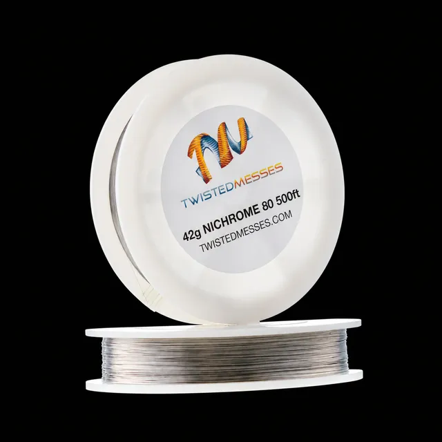 Twisted Messes Nichrome 80 42G filo tondo 500ft