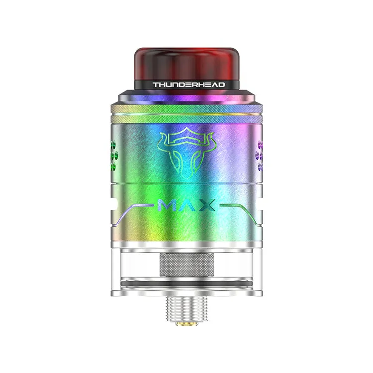 Thunderhead Tauren Max RDTA atomizzatore dual coil nero