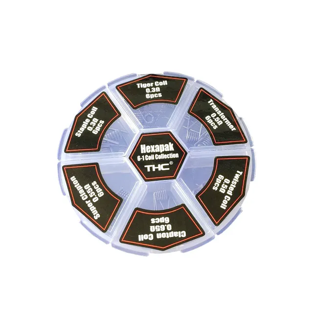 Thunderhead Hexapack 6-in-1 coil premade 36 pezzi miste
