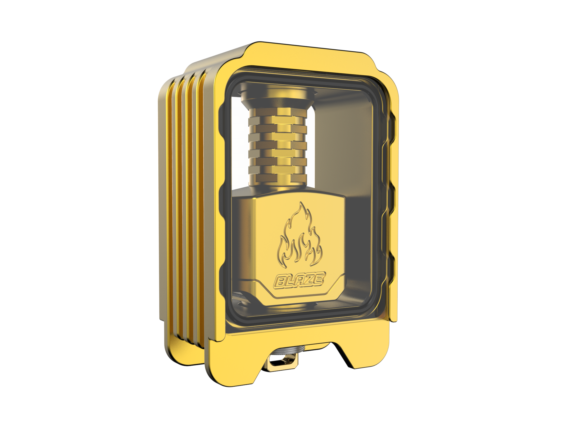 Thunderhead Blaze Bridge Tank vetro scorrevole single coil