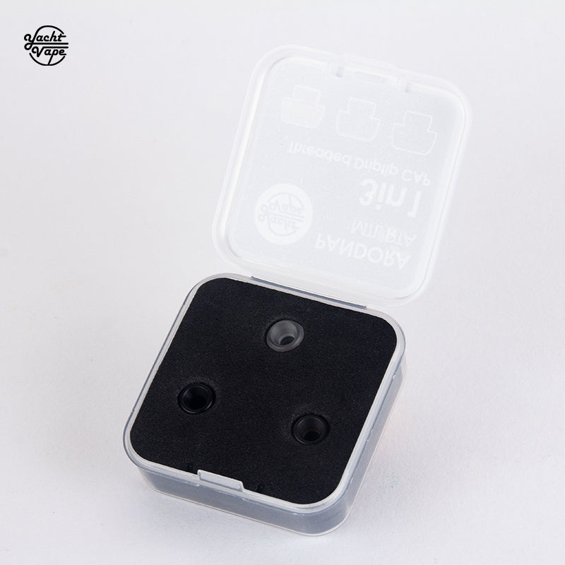 Yachtvape Pandora MTL RTA cap drip tip 3in1