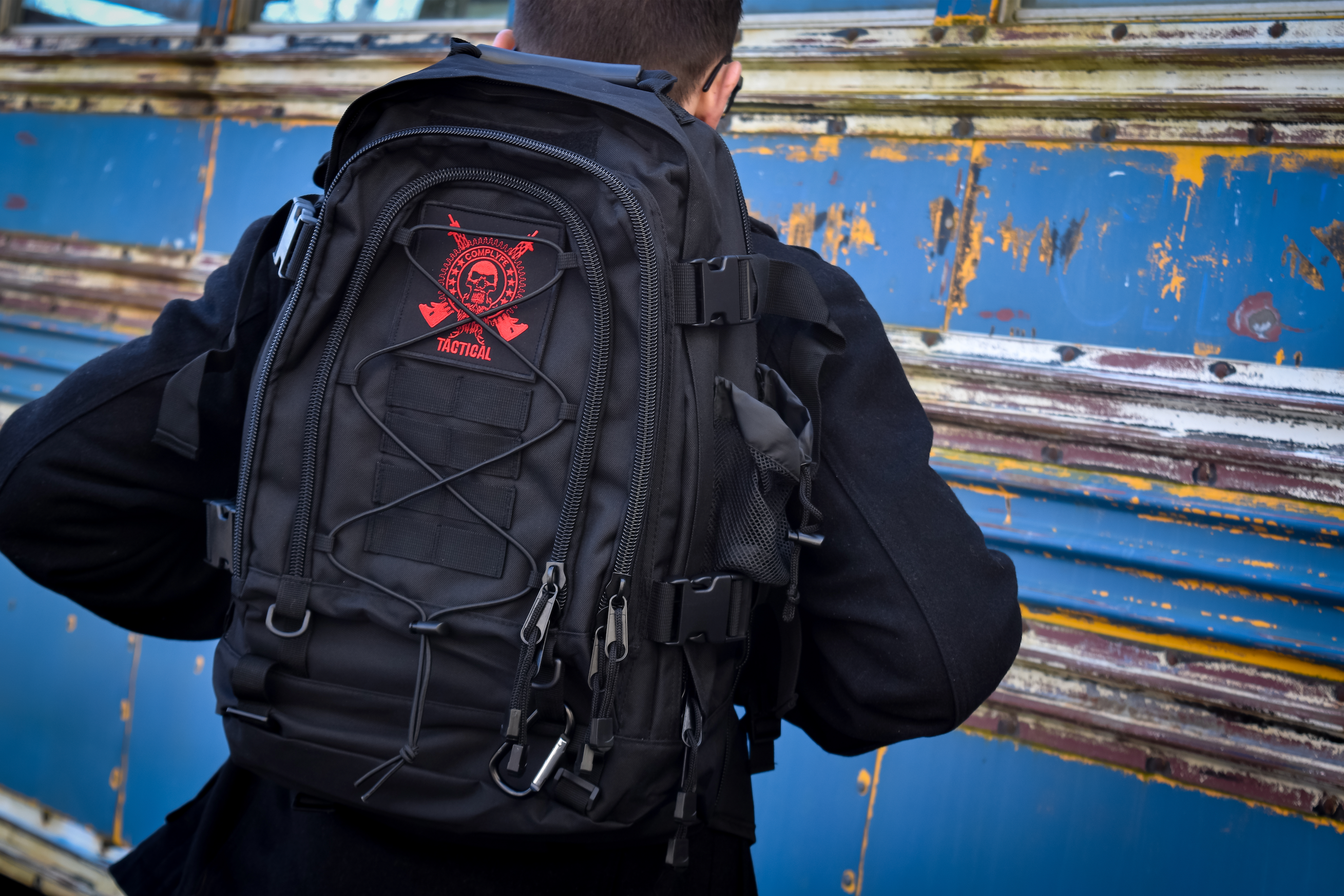 Comp Lyfe Tactical Backpack zaino tan militare