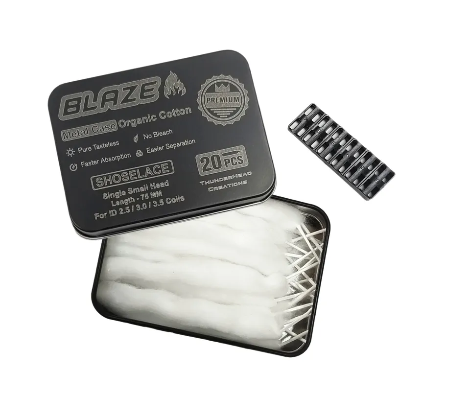 Thunderhead Blaze Shoelaces cotone testina piccola