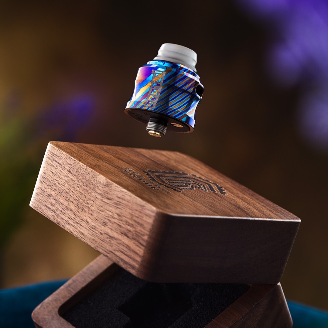 Reload S Pro Timascus atomizzatore RDA cap limited