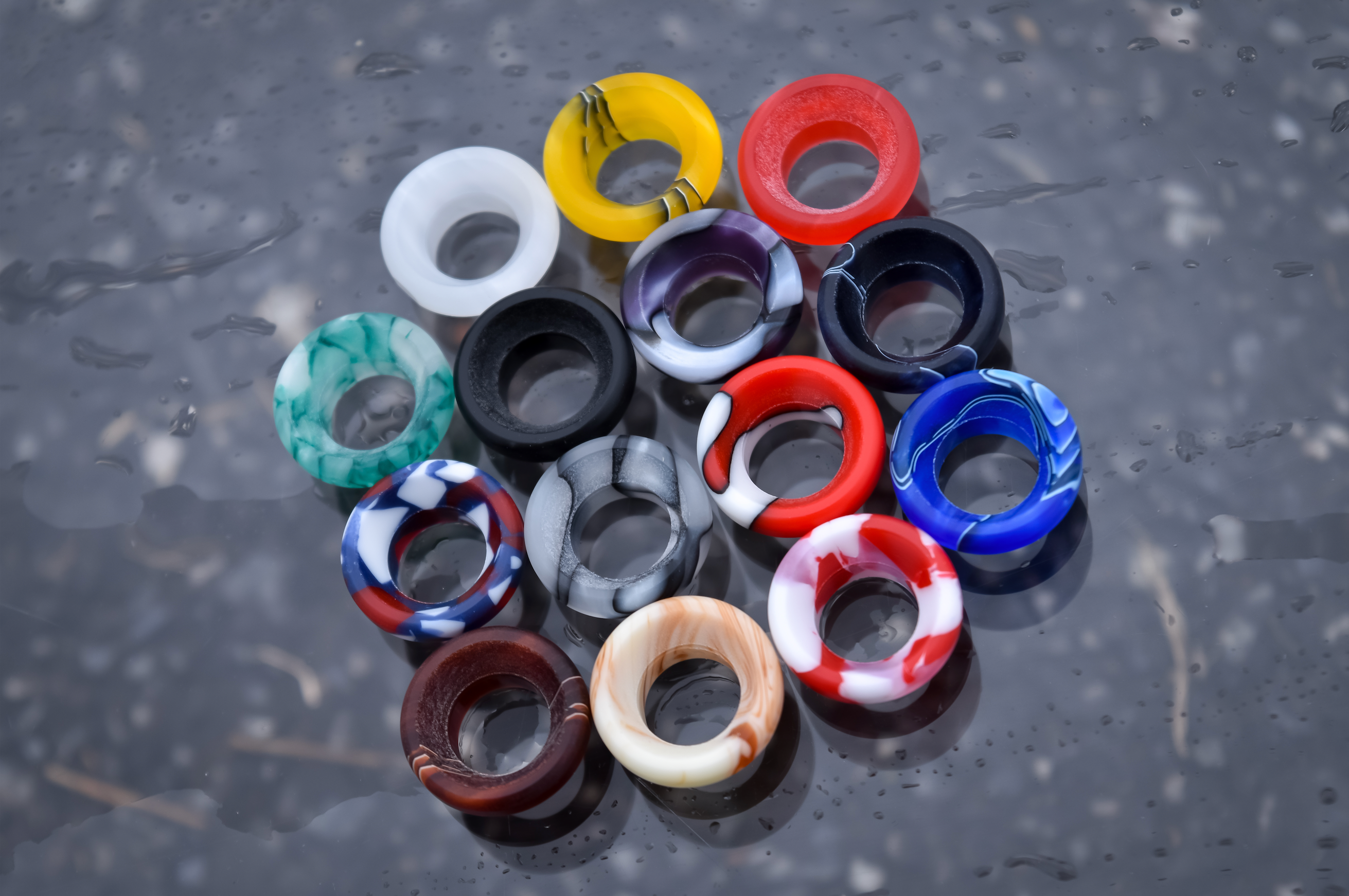 Comp Lyfe Mini drip tip ottone wide bore low profile