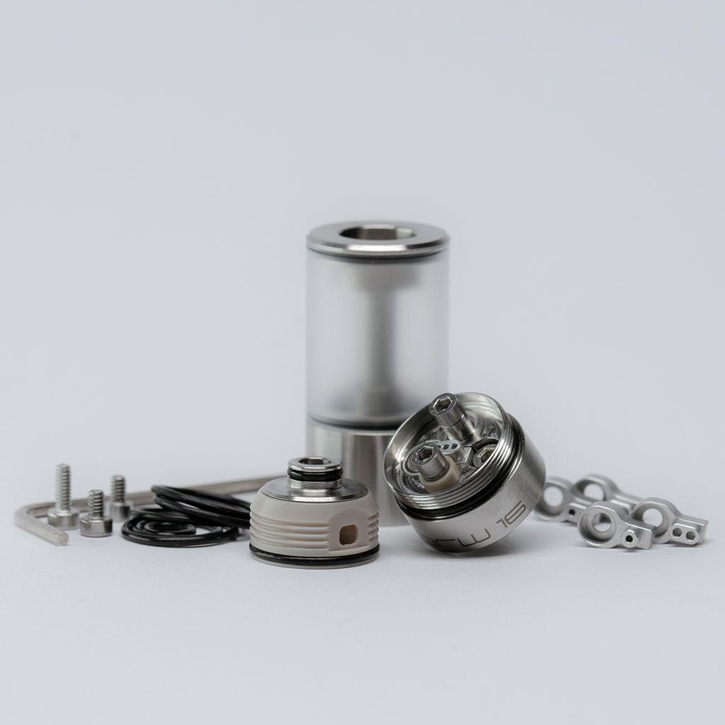 Dvarw 16 RTA atomizzatore 2ml 16mm tiro guancia