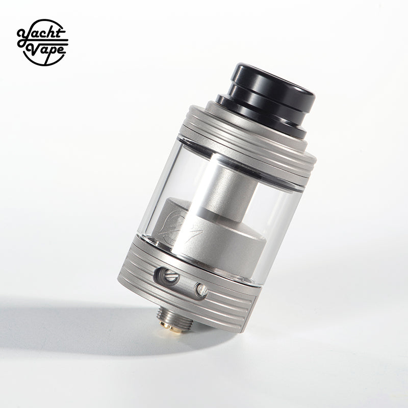 Yachtvape Eclipse Dual RTA atomizzatore nero dual coil