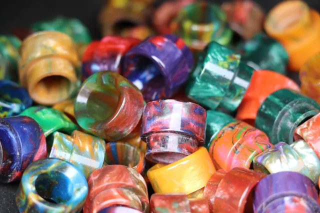 Comp Lyfe BC drip tip acrilico wide bore colori assortiti
