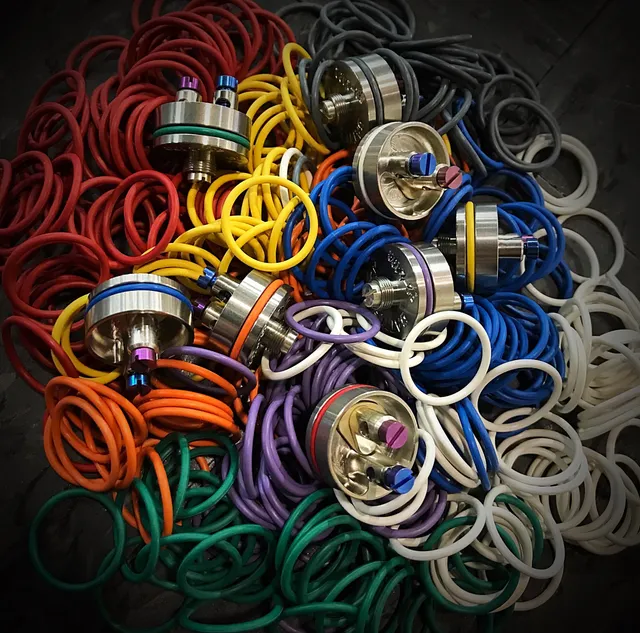 Comp Lyfe O-Ring ricambio Battle Deck 20mm blu