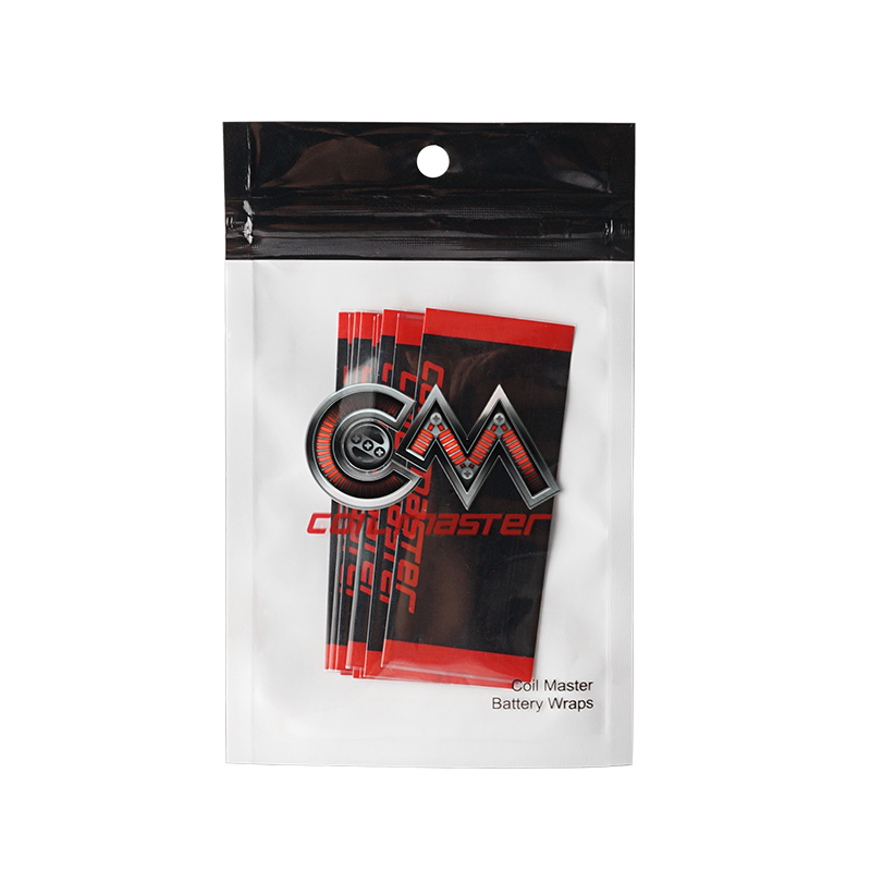 Coil Master PVC wrap batterie 18650 termoretraenti 10 pezzi