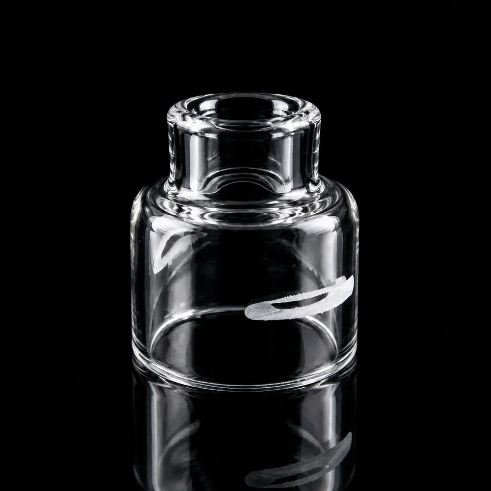 Twisted Messes Trinity glass cap 24mm vetro