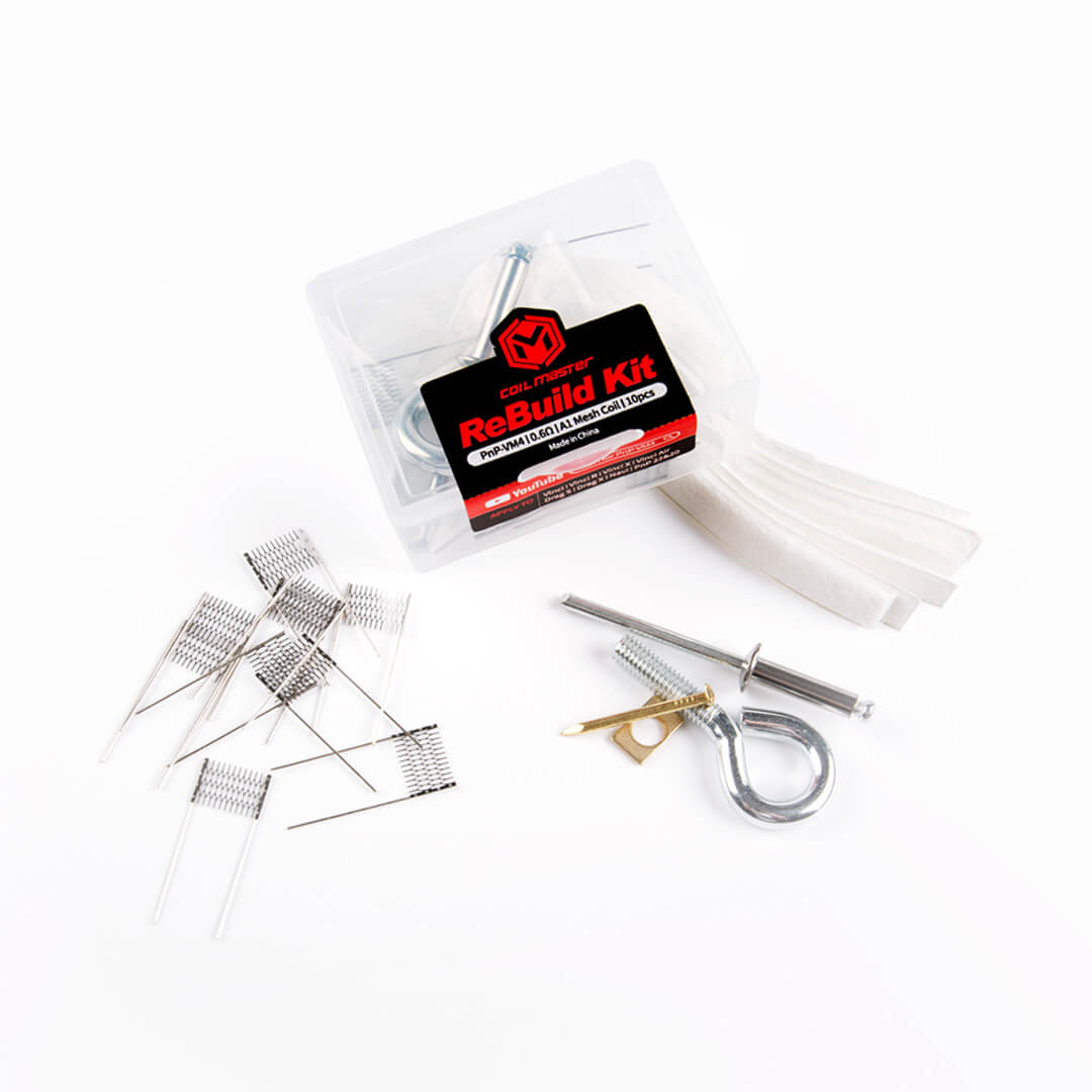 Coil Master ReBuild Kit Voopoo PnP-VM4 mesh 0,6 ohm 10 pezzi
