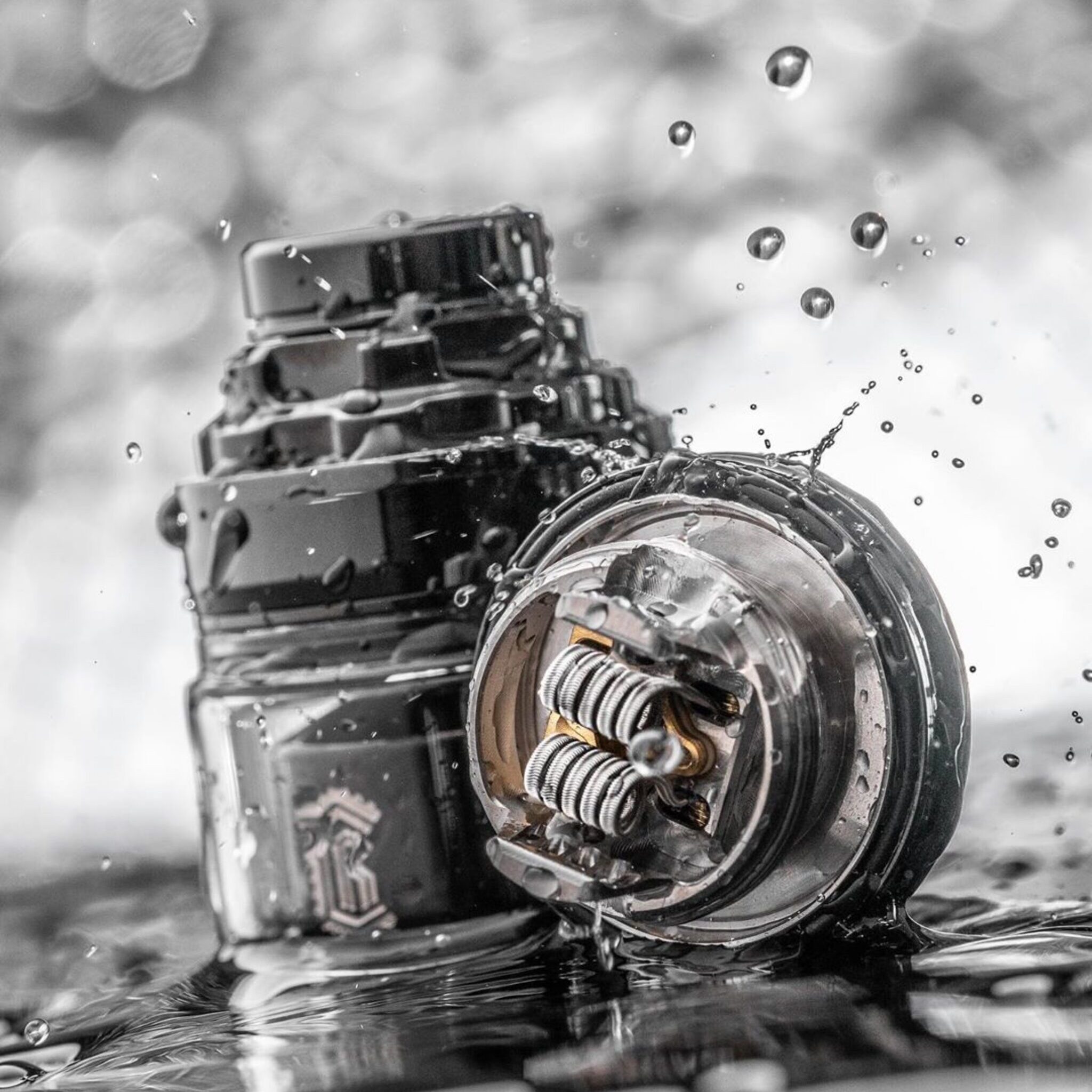 Reload 26 RTA atomizzatore 26mm 4,5ml nero