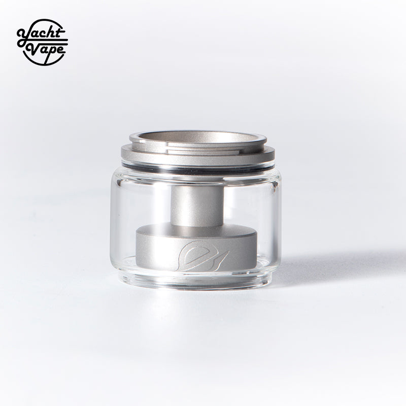 Yachtvape Eclipse Dual RTA atomizzatore nero dual coil