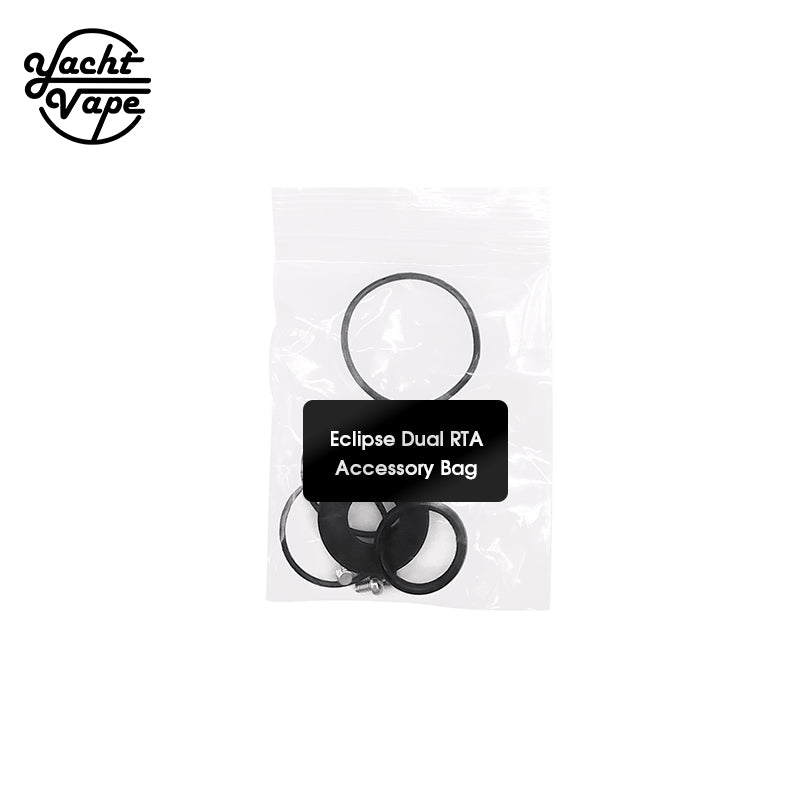 Yachtvape Eclipse Dual RTA kit o-ring e viti