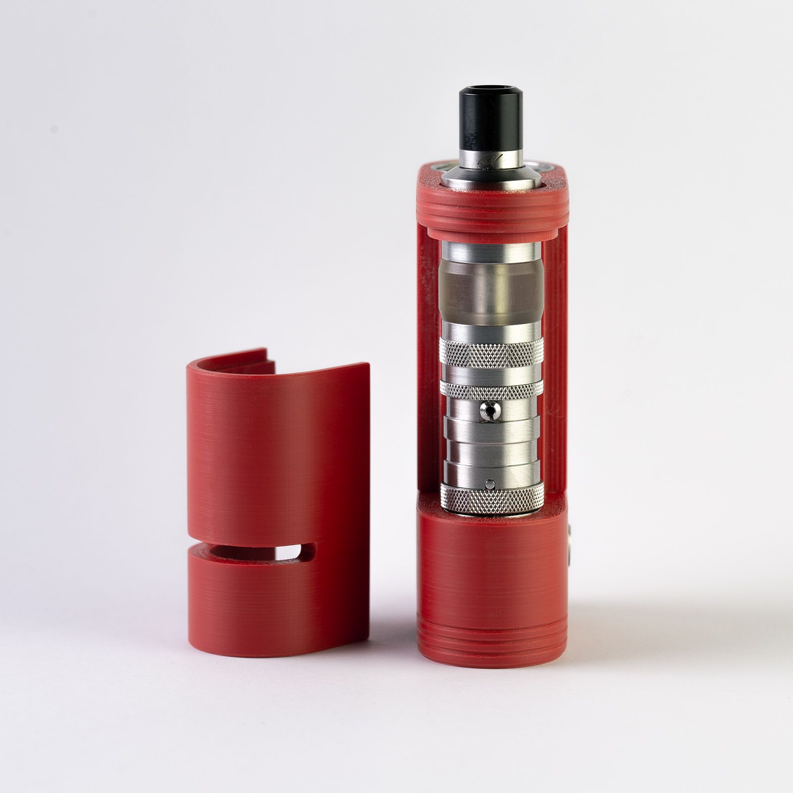 KHW BF17 Box Mod rossa per atomizzatori 17mm
