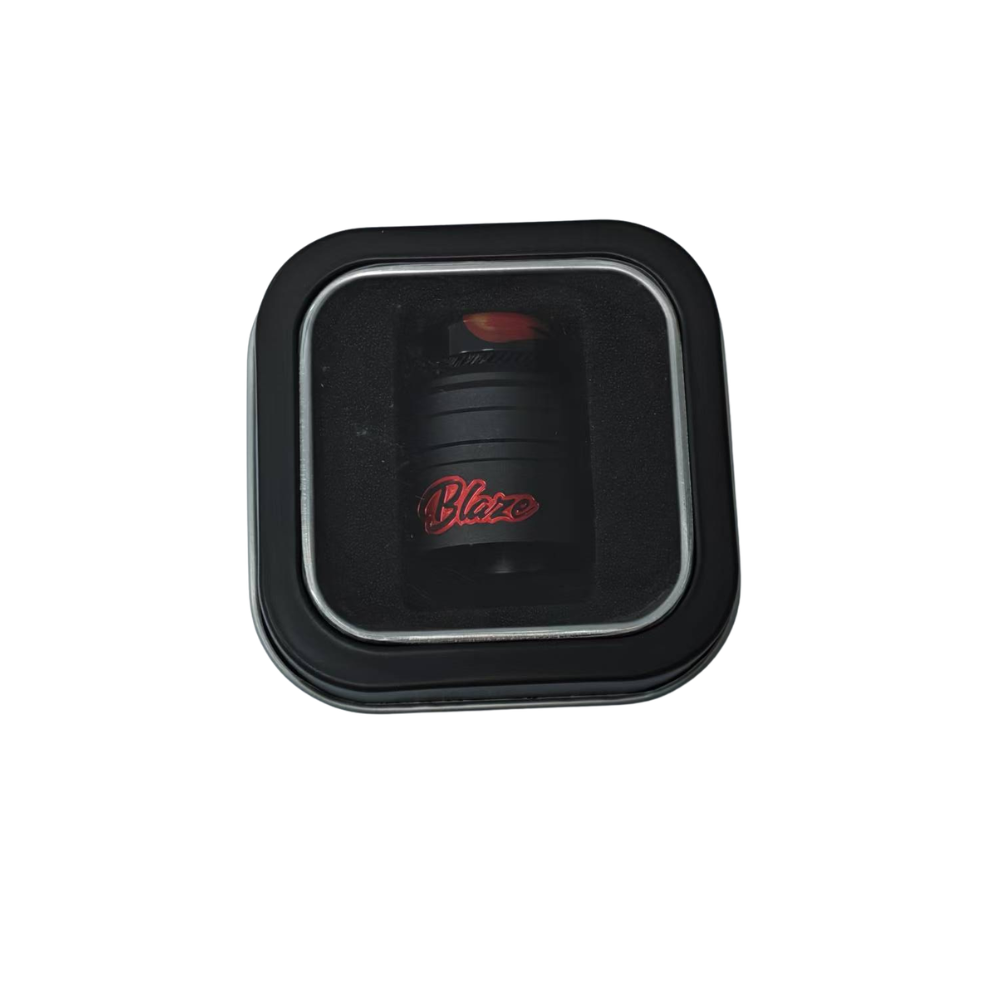 Thunderhead Blaze Solo RDA top cap alluminio oro nero