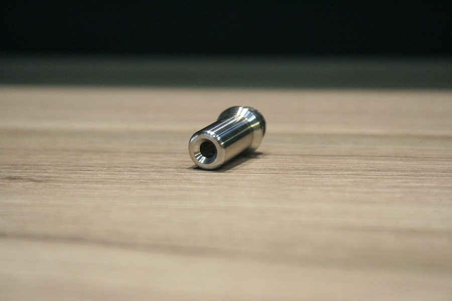Steam Tuners T15 drip tip acciaio 17mm tiro stretto