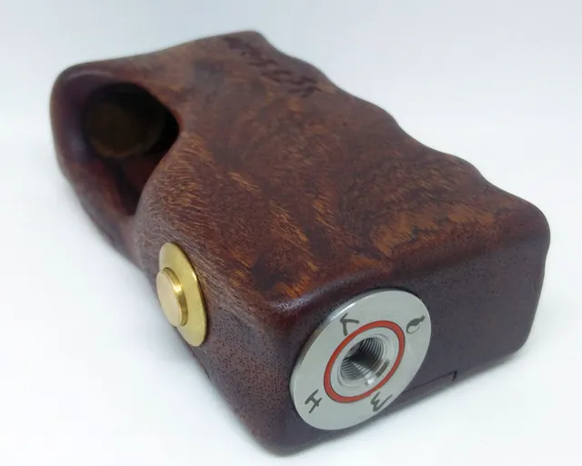 KHW Mosfet 20700 Box Mod Legno Mogano SN014