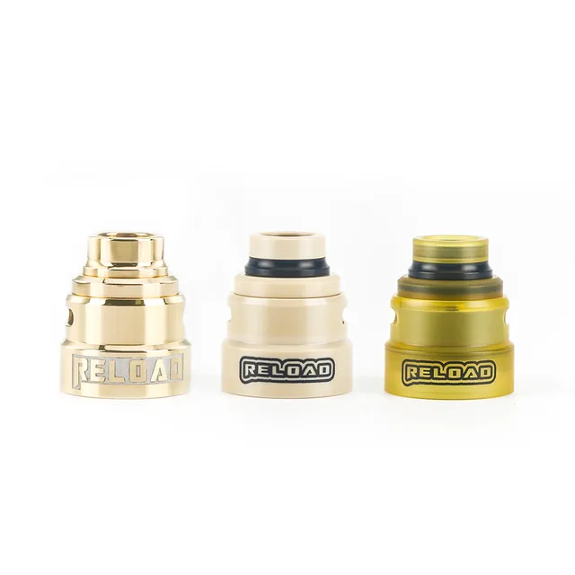 Reload Vapor USA Reload S RDA cap + drip tip