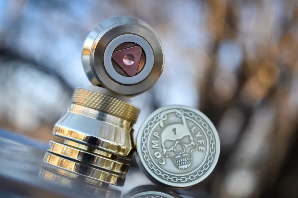 Comp Lyfe Ceasefire Smooth housing ottone 18650/20700