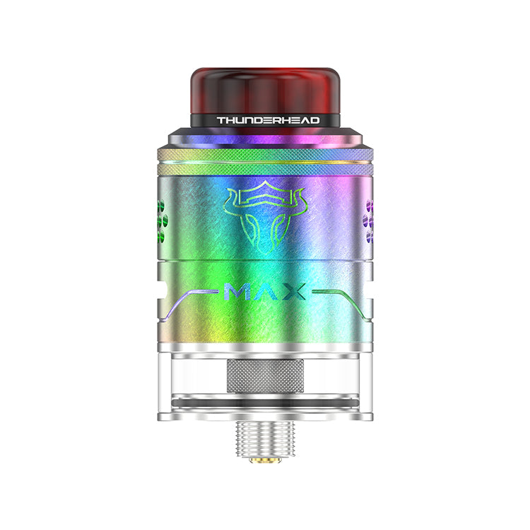Thunderhead Tauren Max RDTA atomizzatore dual coil nero