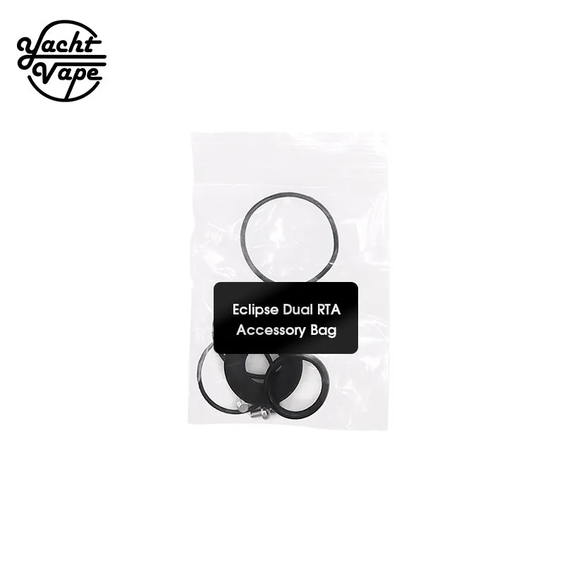 Yachtvape Eclipse Dual RTA kit o-ring e viti