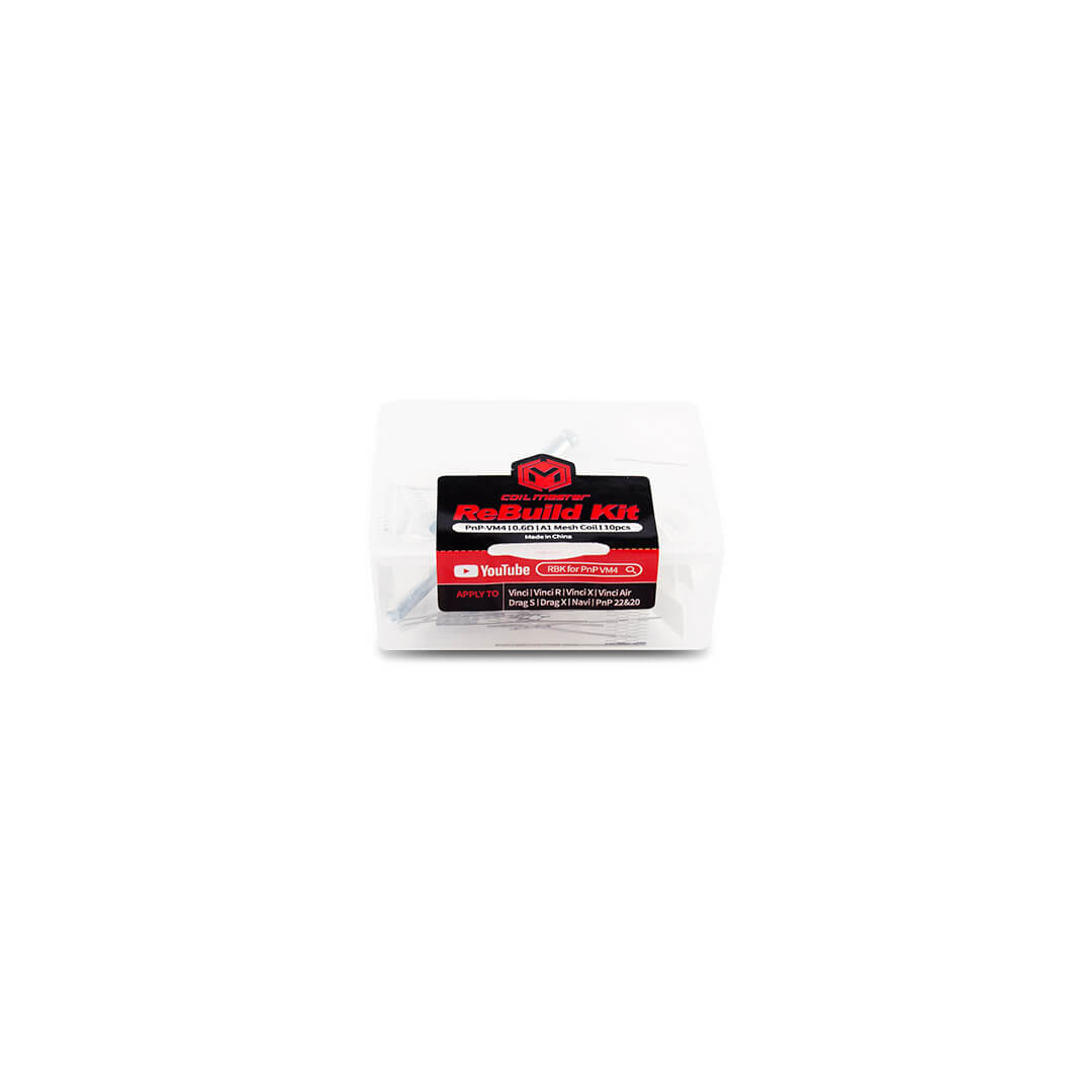 Coil Master ReBuild Kit Voopoo PnP-VM4 mesh 0,6 ohm 10 pezzi