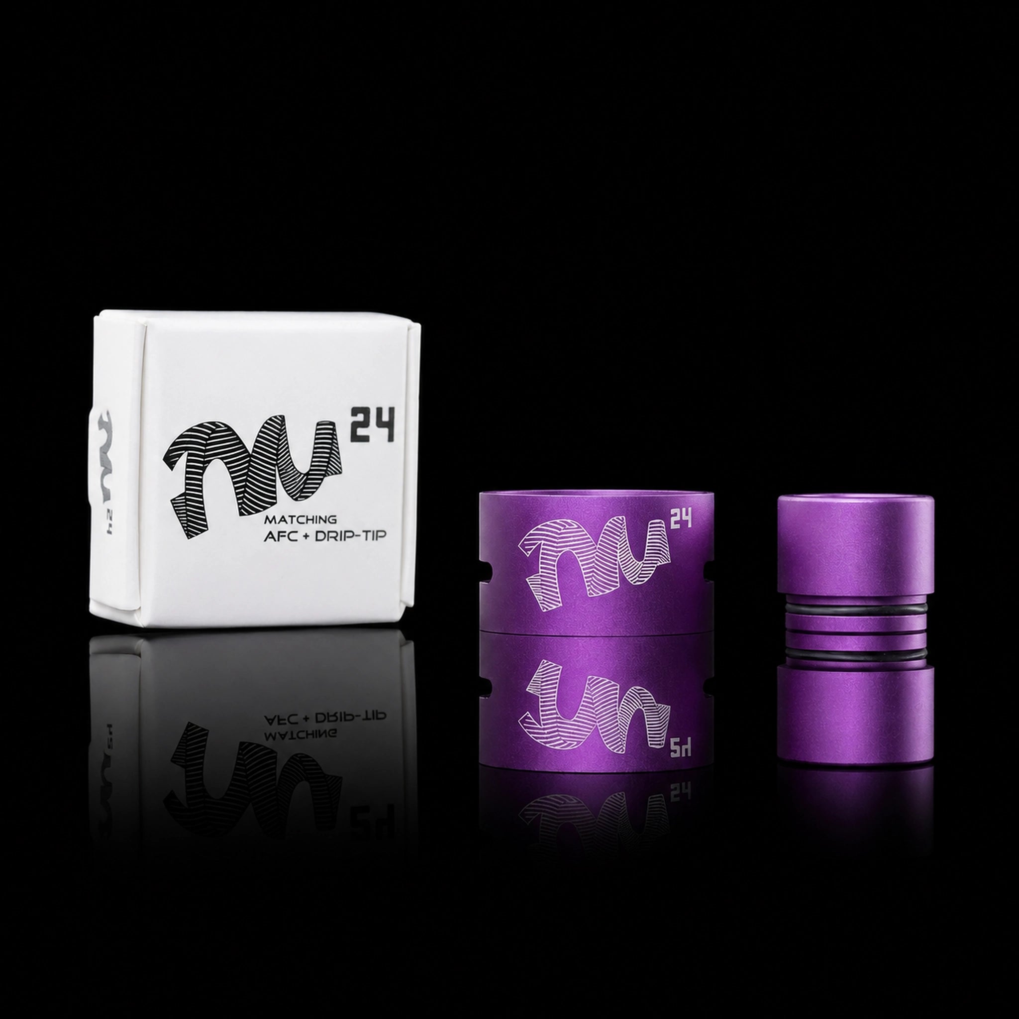 Twisted Messes TM24 AFC Ring drip tip combo compatibile