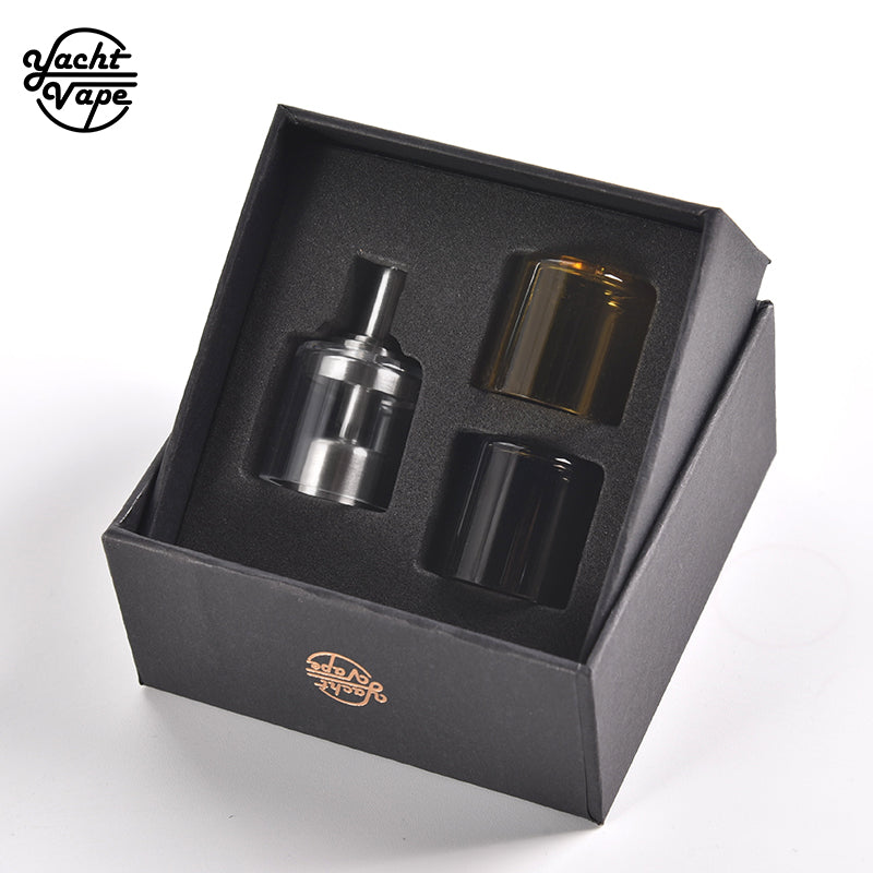 Yachtvape Pandora MTL RTA V2 Bellcap 3ml in vetro