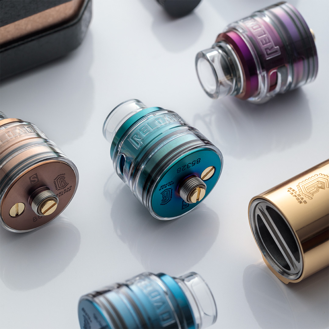 Reload Spectrum S RDA dripper 24mm dual coil BF