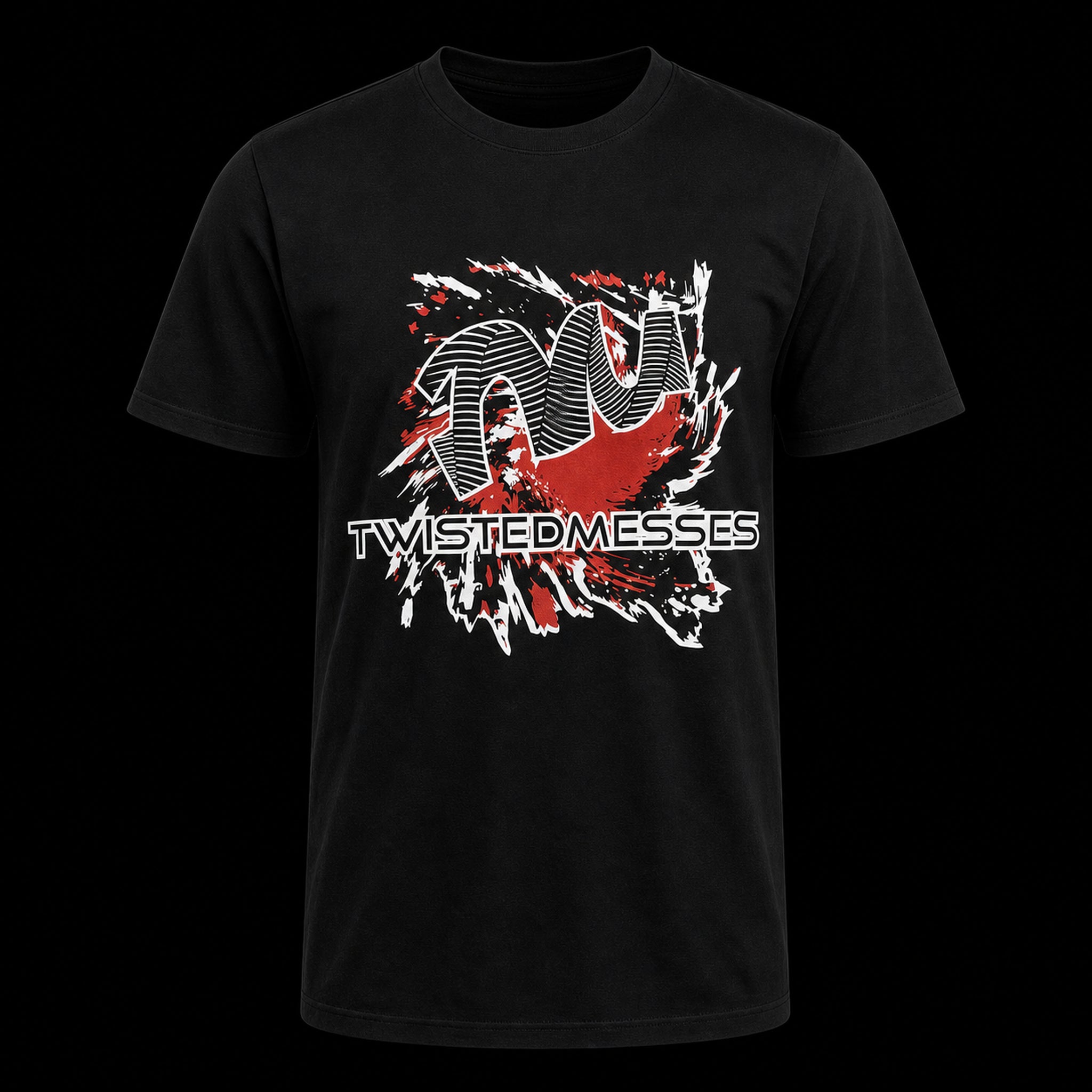 Twisted Messes 1st Edition T-Shirt nera logo