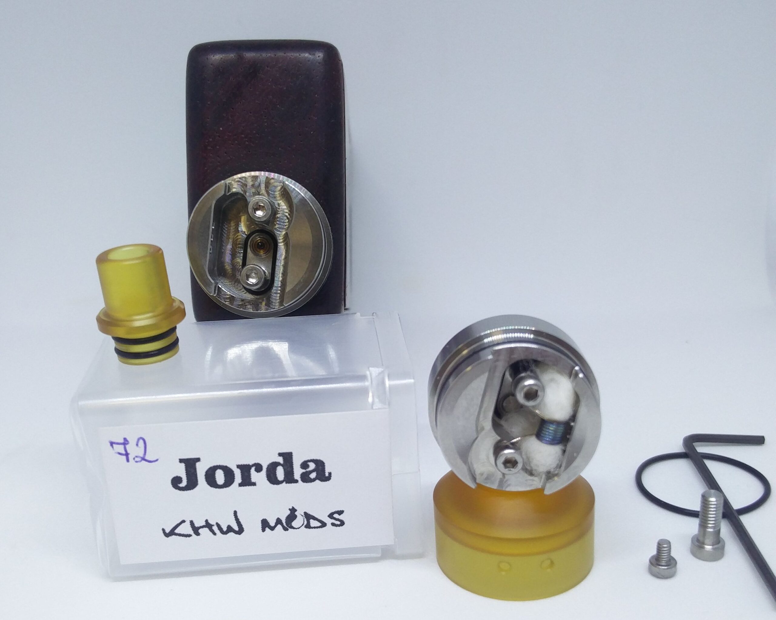 KHW Jorda RDA atomizzatore 22 mm tiro MTL