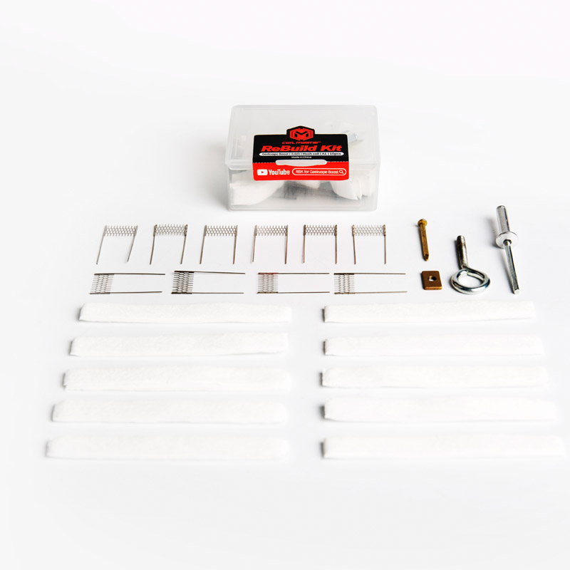 Coil Master ReBuild Kit Boost kit rigenerazione coil mesh 0,4 ohm