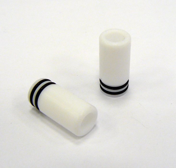 KHW Mods Teflon Column S drip tip 15mm Teflon