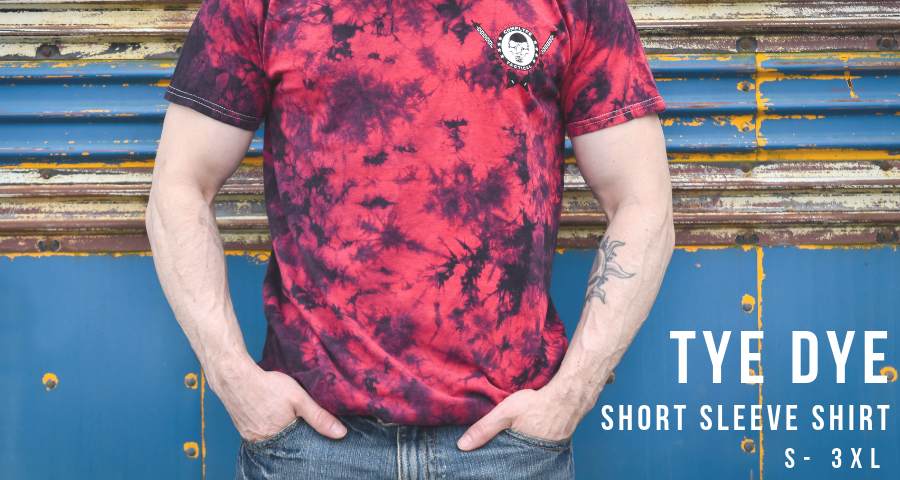 Comp Lyfe Tye Dye t-shirt cotone rossa S