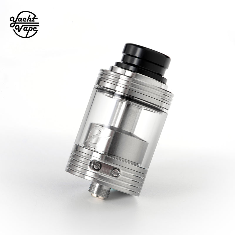 Yachtvape Eclipse Dual RTA atomizzatore nero dual coil