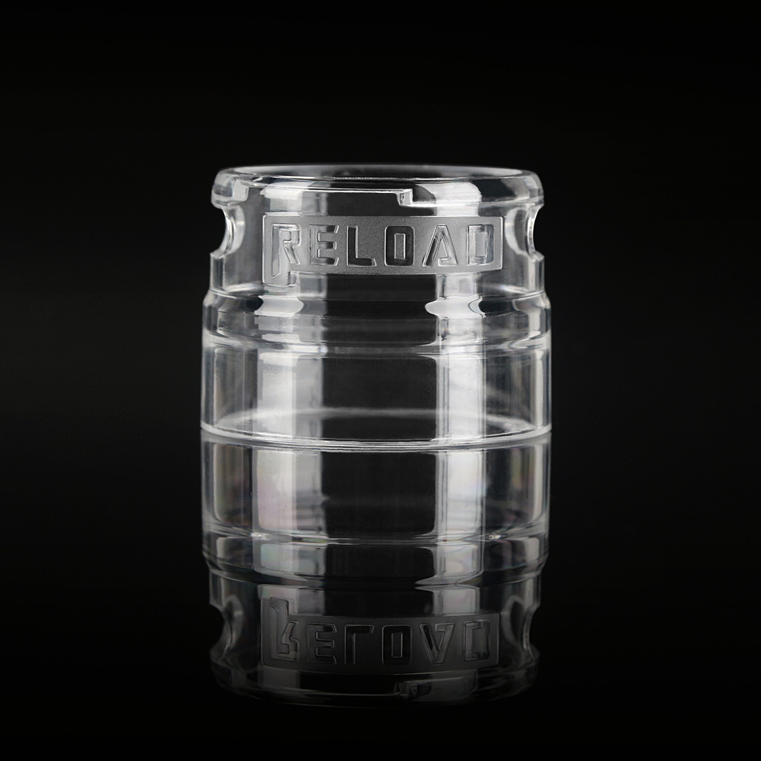 Reload Spectrum S cap ricambio RDA PCTG trasparente