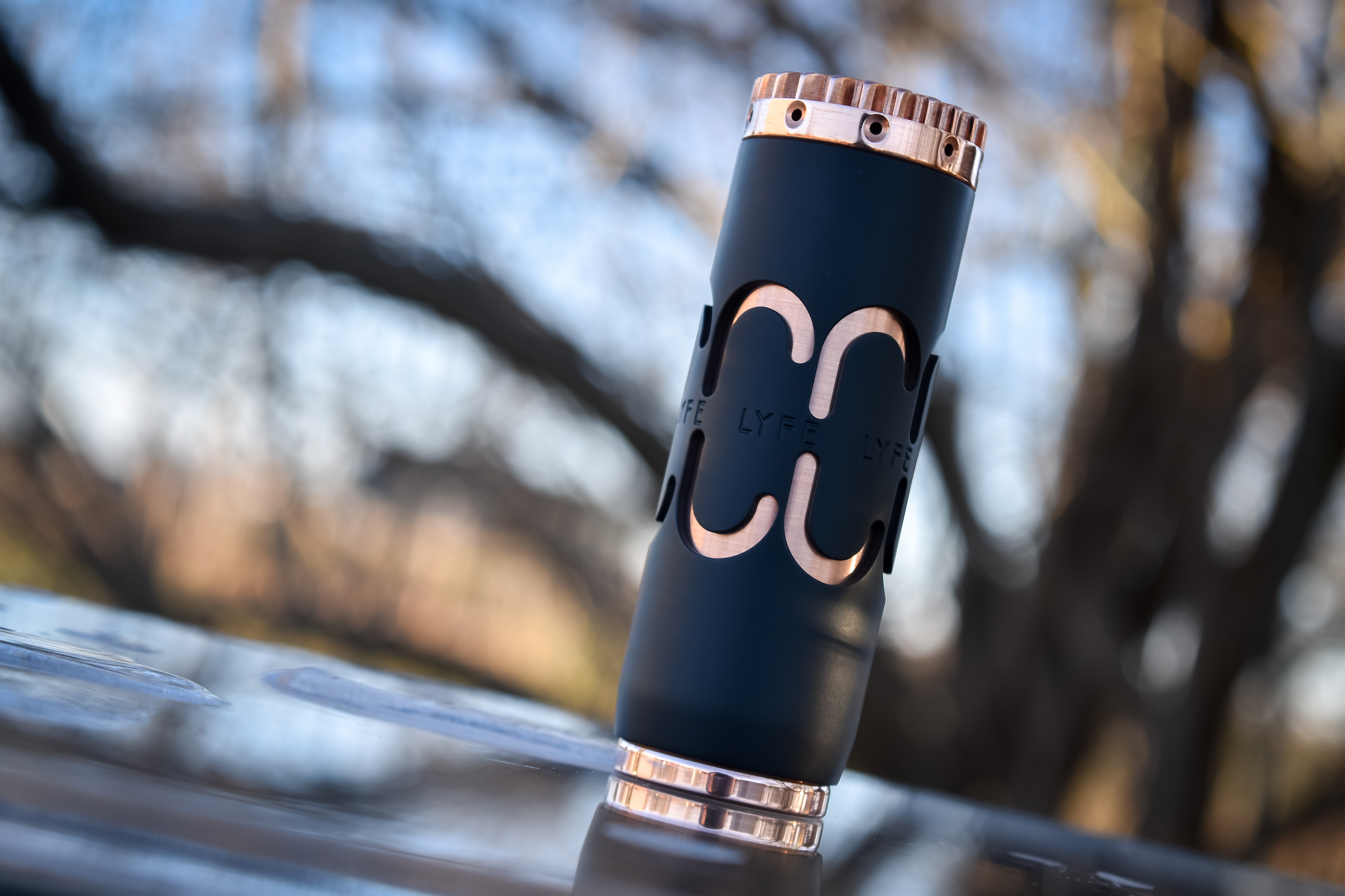 Comp Lyfe Saw 21700 Tubo Meccanico Rame Sleeve Ottone