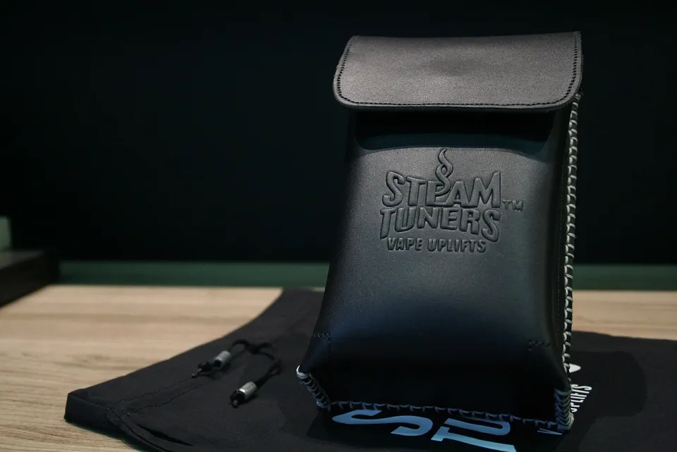 Steam Tuners Leather Carrying Case custodia pelle 16,5cm