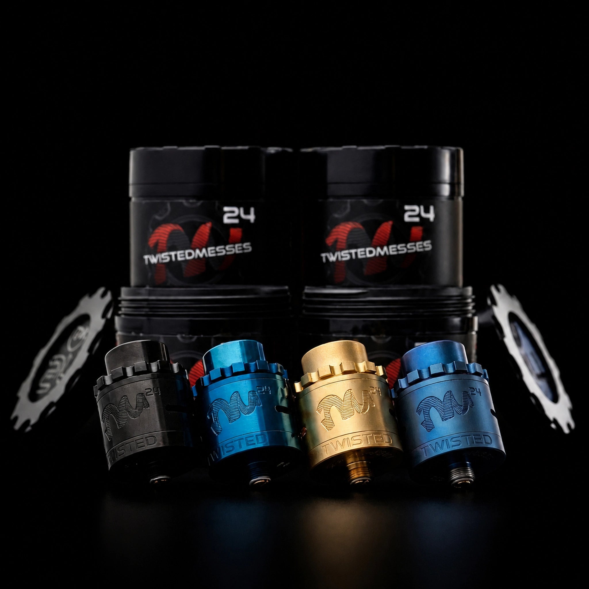 Twisted Messes TM24 Pro Series atomizzatore RDA 24mm