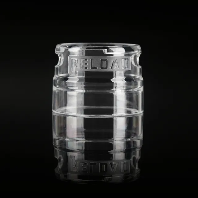 Reload Spectrum S cap ricambio RDA PCTG trasparente
