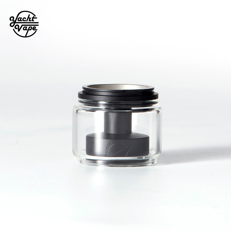 Yachtvape Eclipse Dual RTA atomizzatore nero dual coil